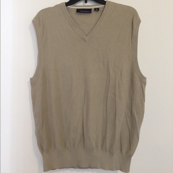 Greg Norman Other - Greg Norman Beige Sweater Vest