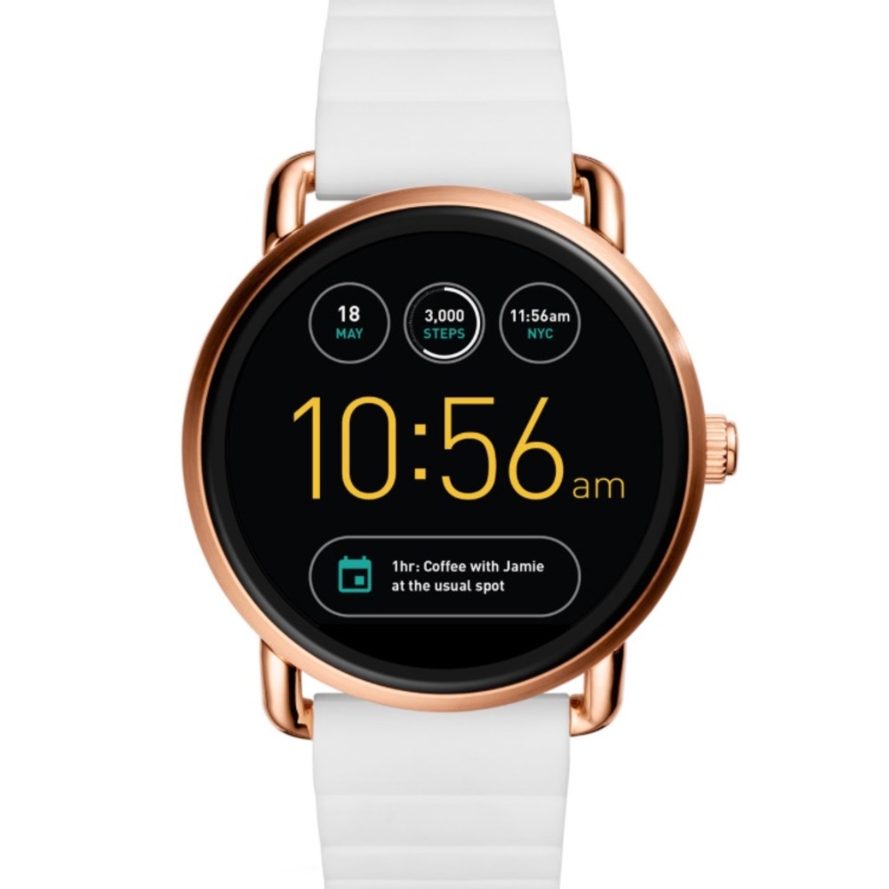 Generation 2 Fossil Q Wander watch, rose gold - Picture 1 of 2