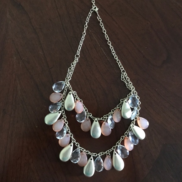 Statement 2 layer Necklace - Picture 2 of 3