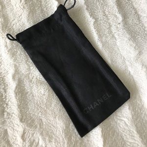 Authentic Chanel eyeglass cloth case