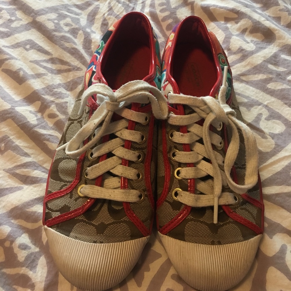 Coach tennis shoes