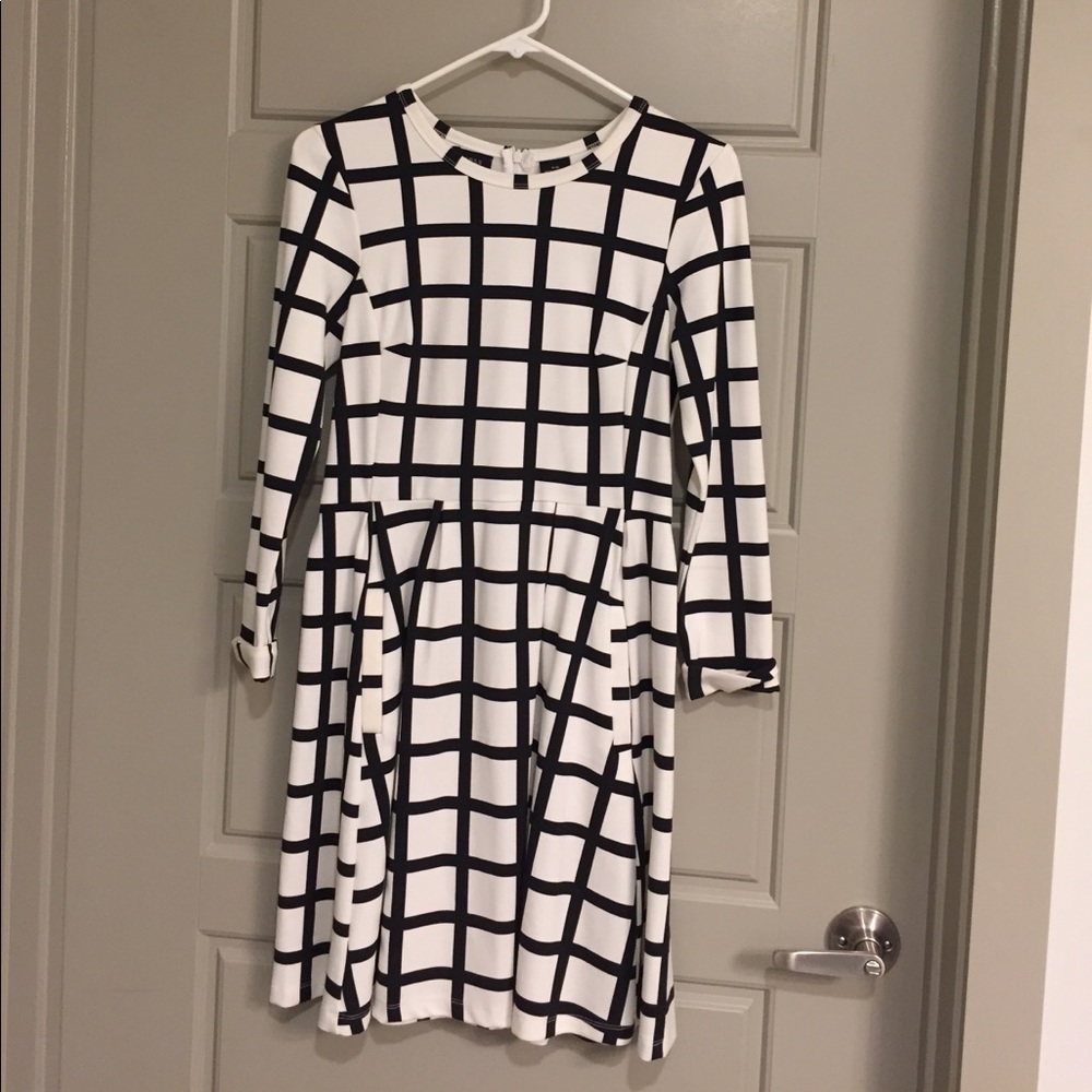 Black and White Dress