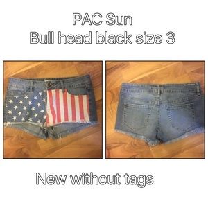 Shorts Jr size 3 PAC Sun Americana Flag shorts