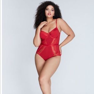 Veiled Lace Bodysuit