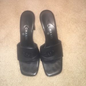 Vintage Chanel  clogs. Excellent condition
