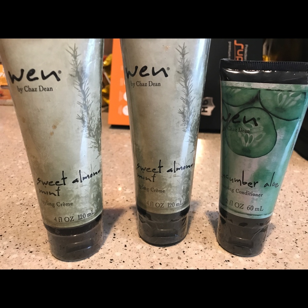 WEN styling cream and conditioner