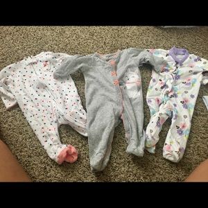 Carter's Pajama Onesies