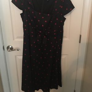 Torrid lady bug swing dress