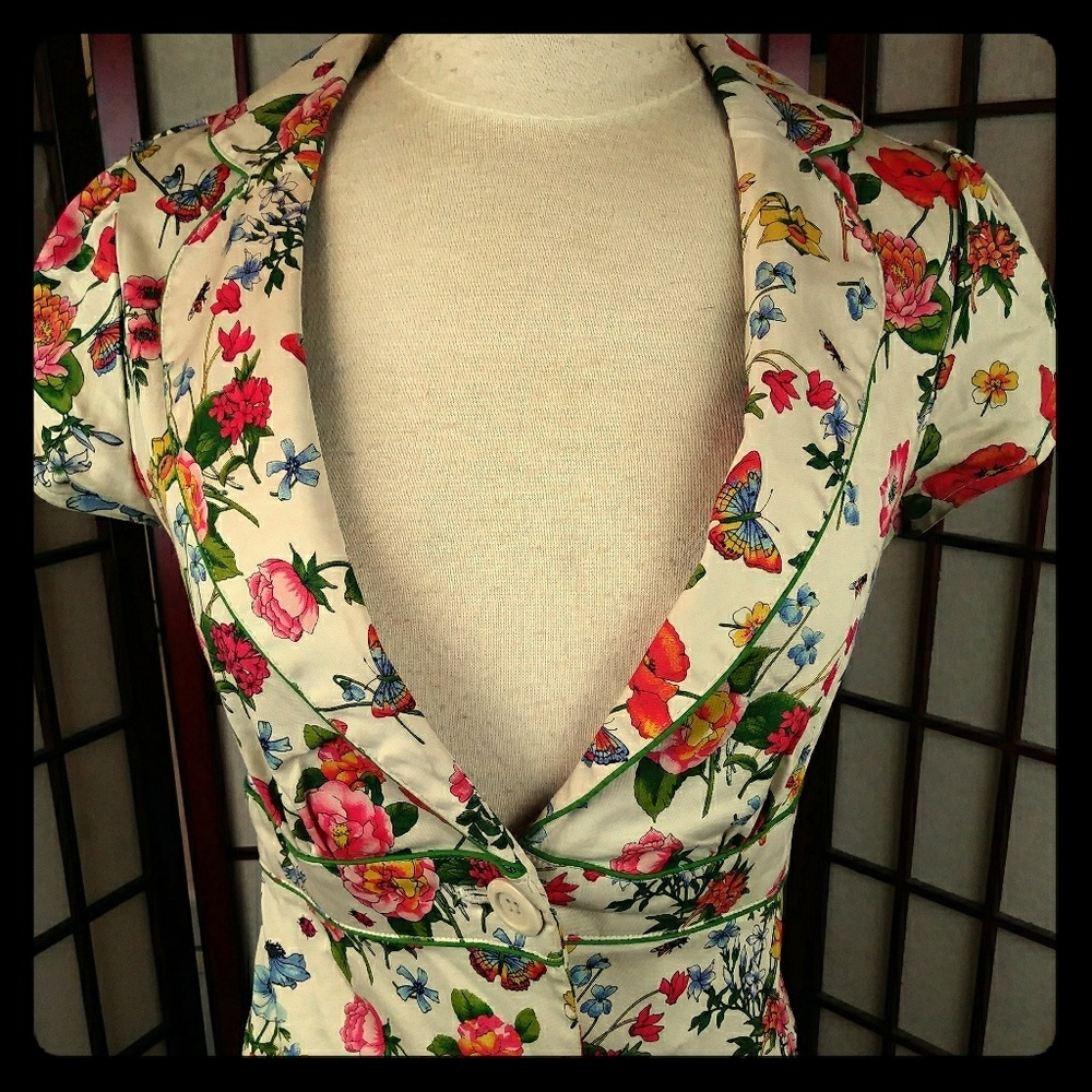 Very Gorgeous Flower Blazer