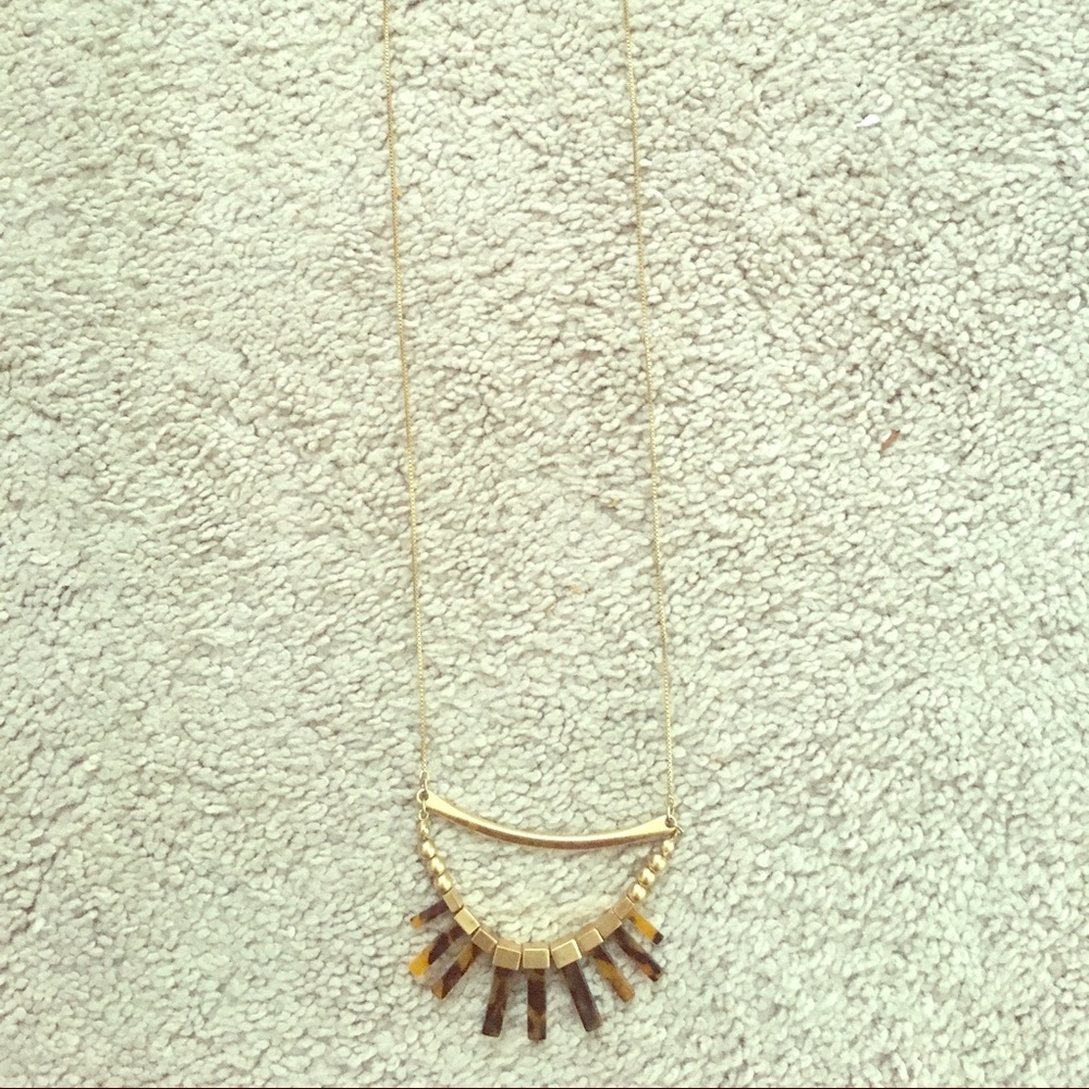 Tortoiseshell necklace