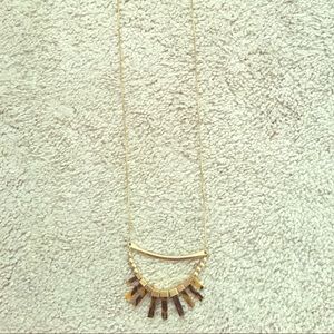 Tortoiseshell necklace