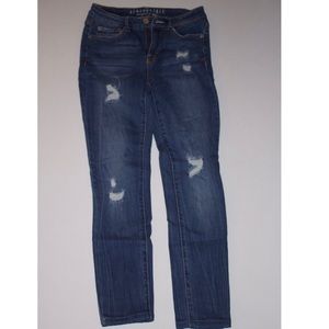 Aeropostale distressed jeans high waisted
