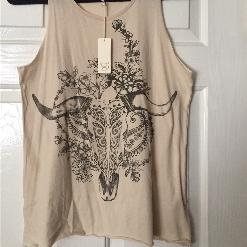 Spell and gypsy wild flower buffalo tee