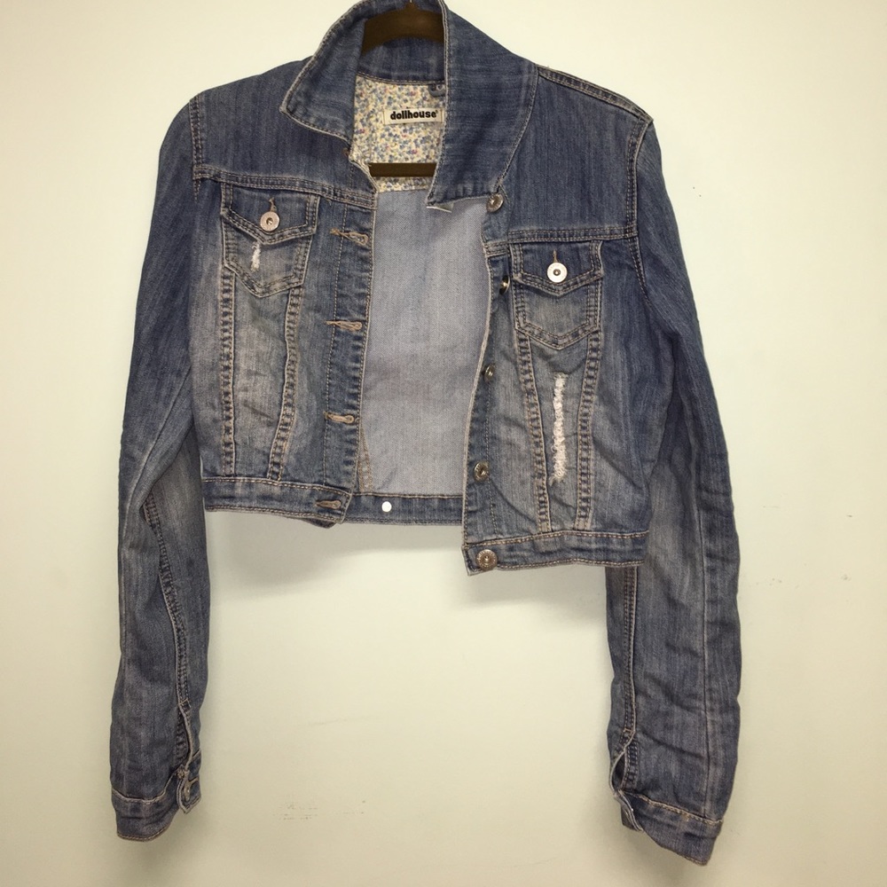 Blue Jean Half Jacket