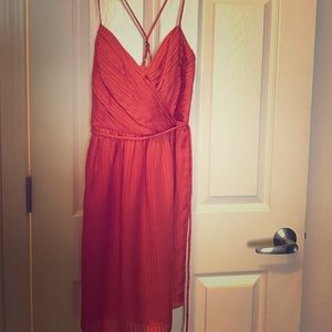 Silk cross cross Shoshanna dress