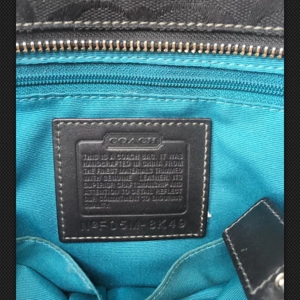 Authentic Coach Purse - Picture 5 of 6