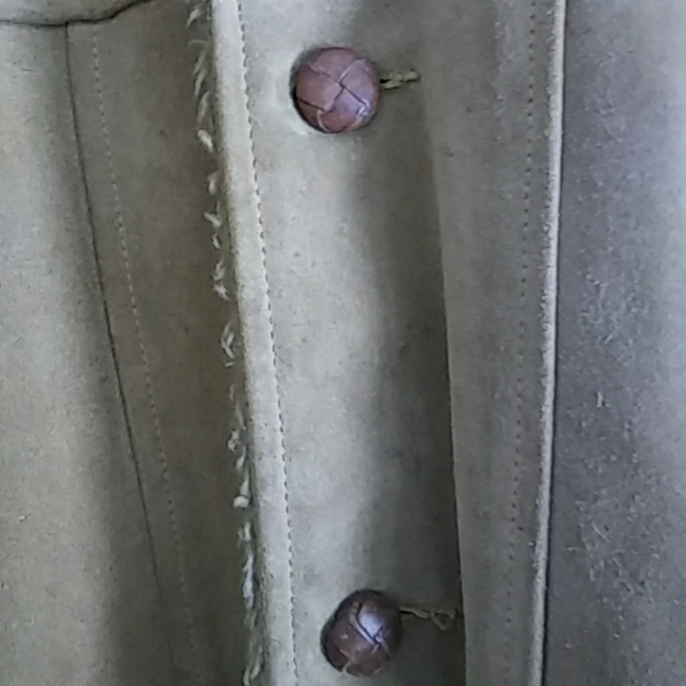 60's Sears Roebuck Suede Coat - Picture 7 of 8