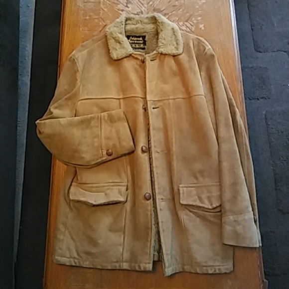 60's Sears Roebuck Suede Coat - Picture 3 of 8