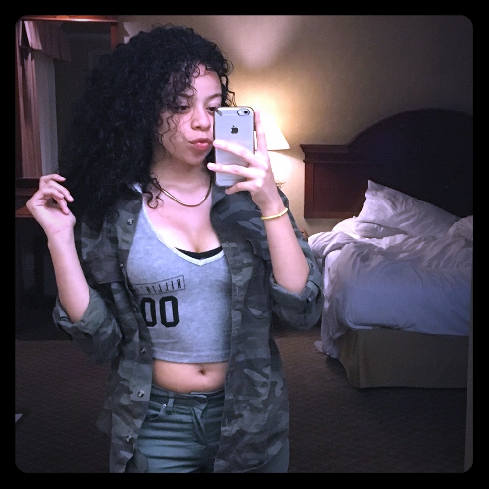 Killin' It Hooded Crop Top