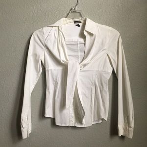 White Kenneth Cole Reaction Blouse