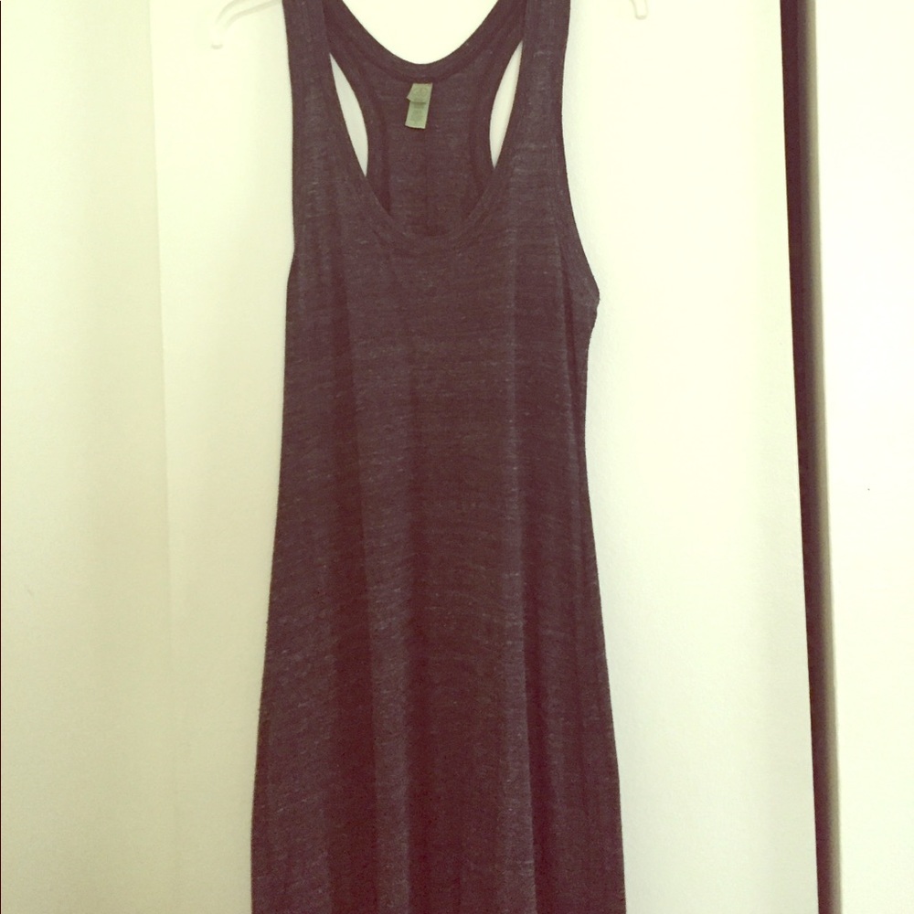 Maxi dress, charcoal grey