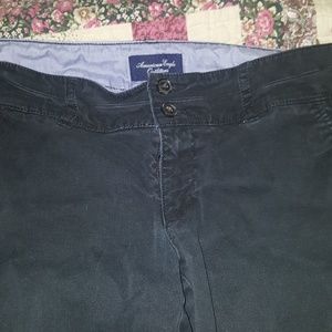 American Eagle black khaki pants
