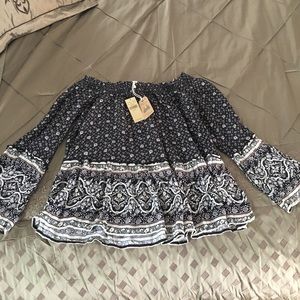 Off the shoulder top