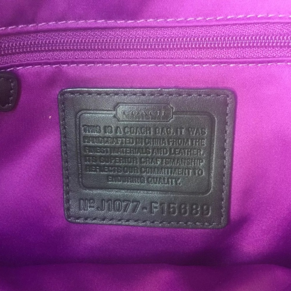 Authentic Coach Purse - Picture 4 of 5