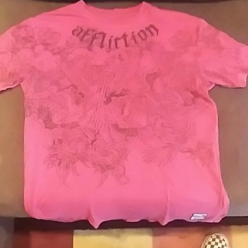 Affliction tshirt 10 year Anniversary