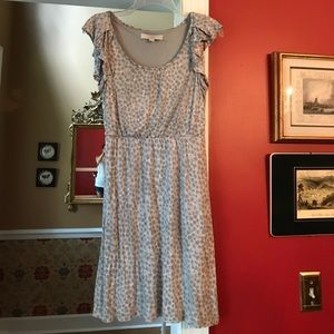 Gray knit dress by Ann Taylor Loft