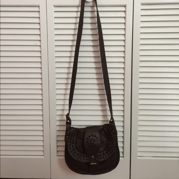 Dark brown satchel purse - Picture 2 of 2