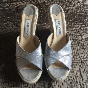 Jimmy Choo espadrilles wedges