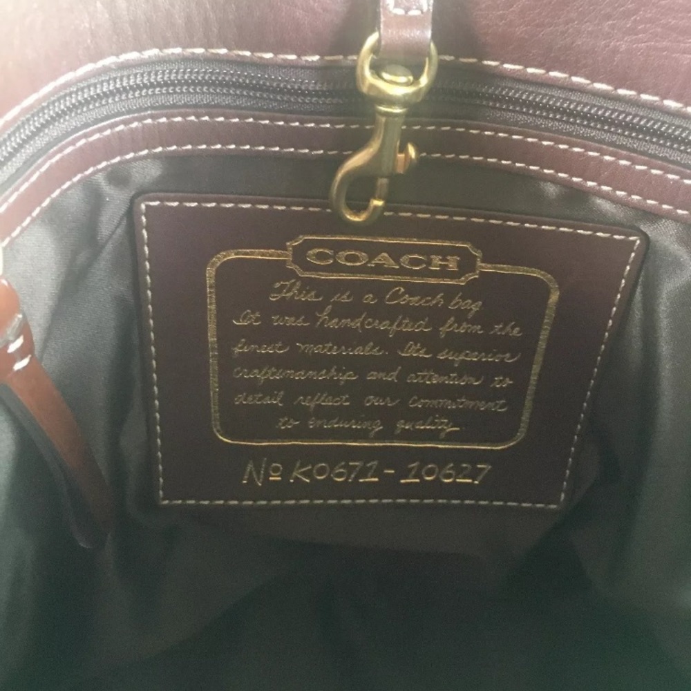Authentic Coach Purse - Picture 3 of 4