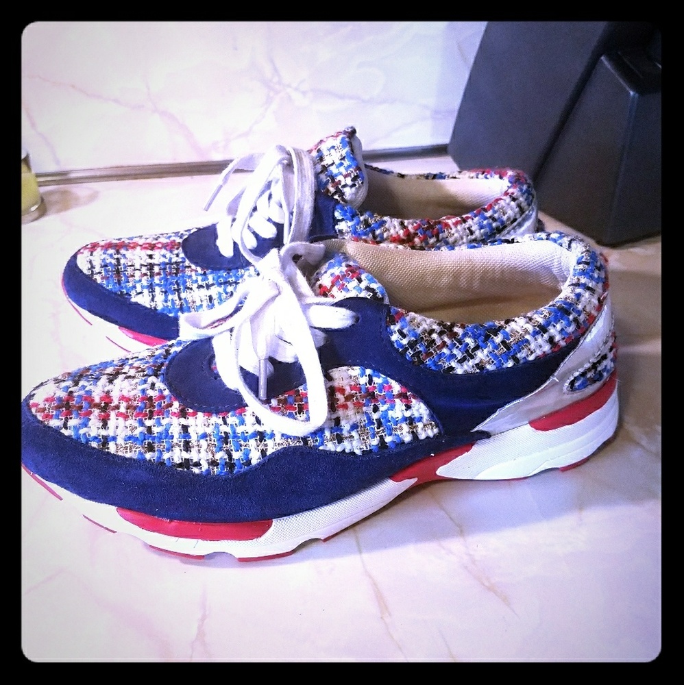 Jeffrey Campbell knit sneakers