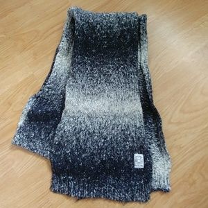French Connection ombre thick soft scarf