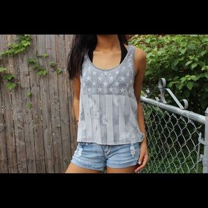 American Flag Tank