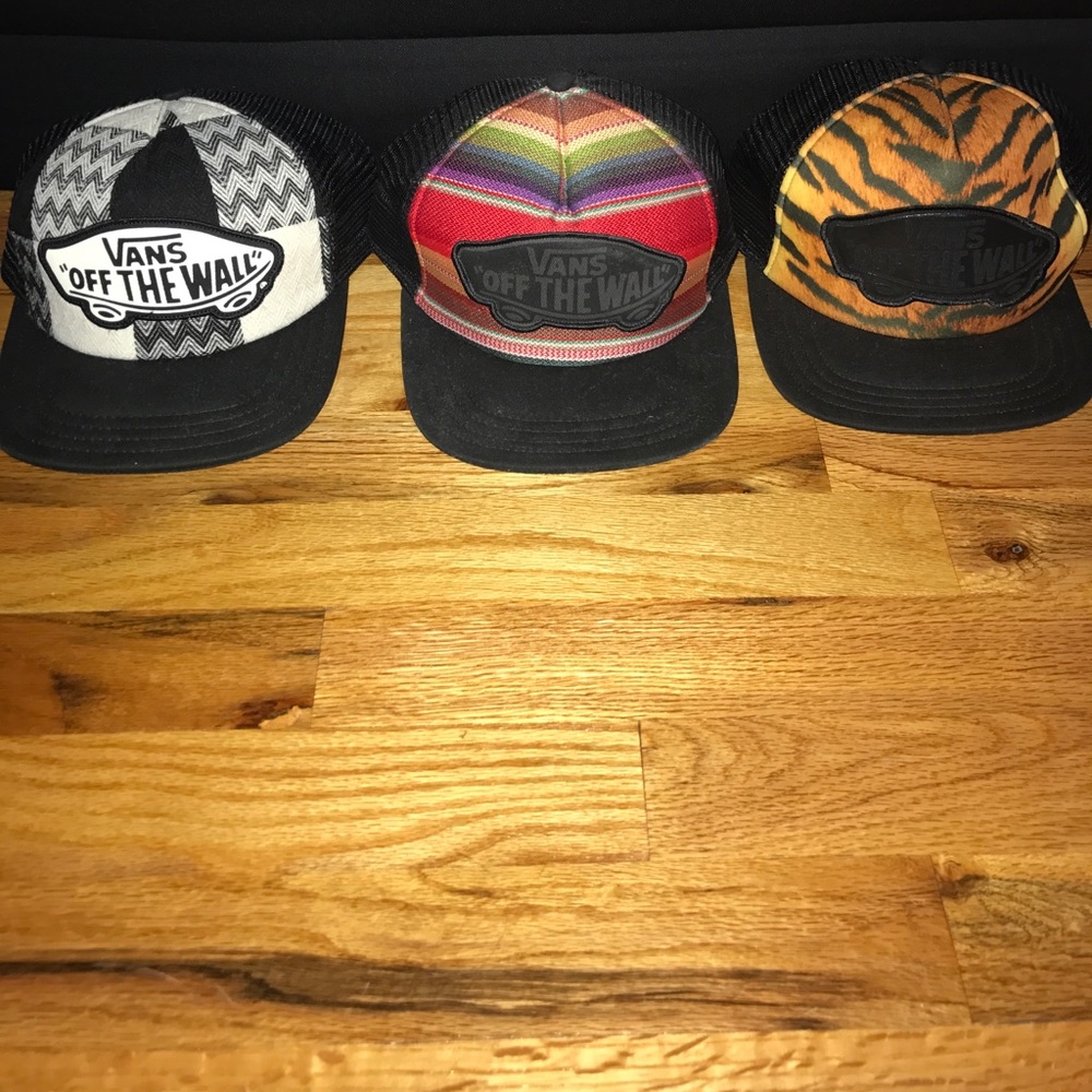 Vans Off The Wall Hats NEW WITHOUT TAGS