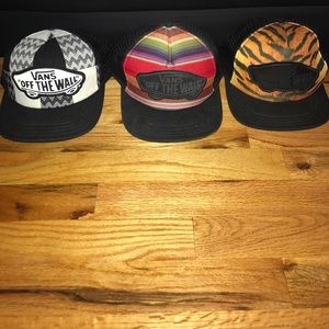 Vans Off The Wall Hats NEW WITHOUT TAGS