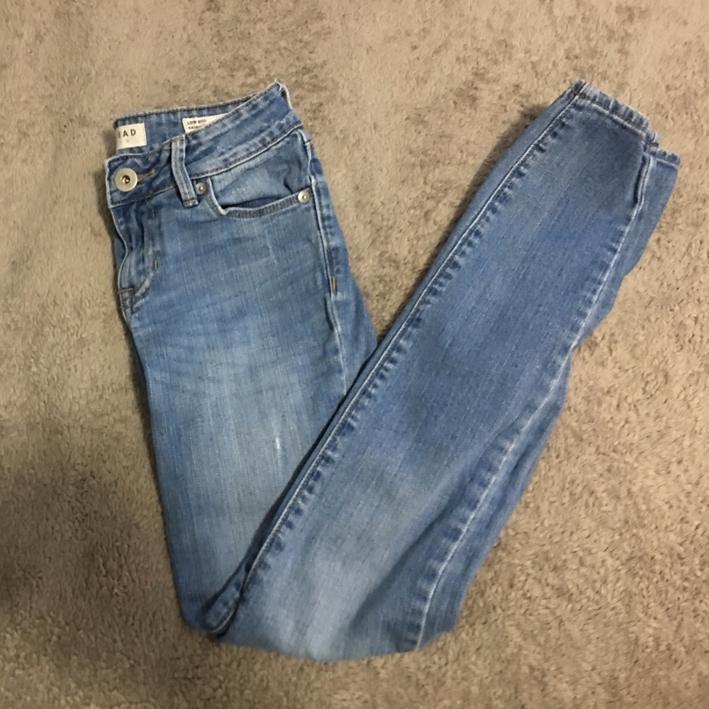 Pacsun Bullhead Medium Wash Skinny jeans