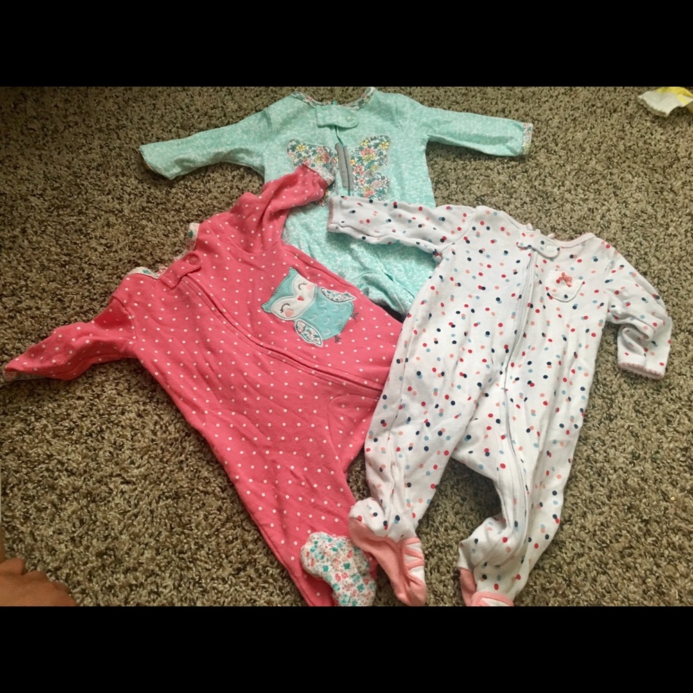 Carter's Pajama Onesies
