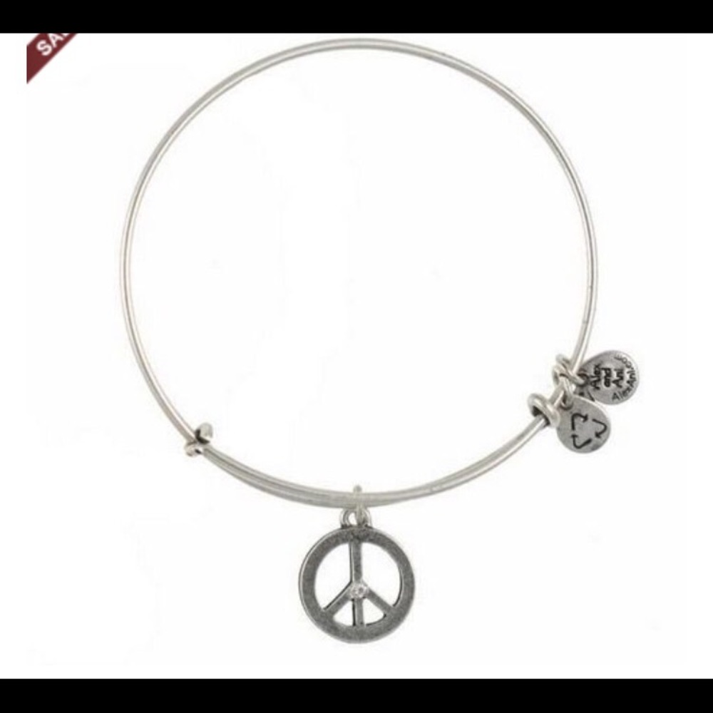 Peace Sign Alex and Ani Bracelet