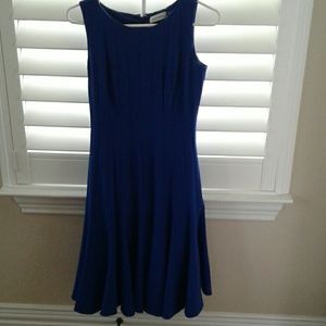 Royal blue dress maxi spandex