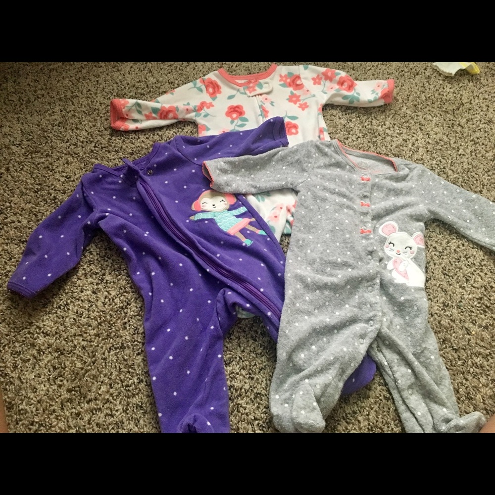 Carter's Pajama Onesies