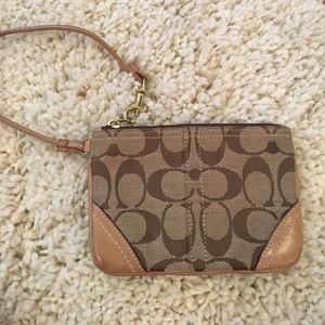 Coach wristlet