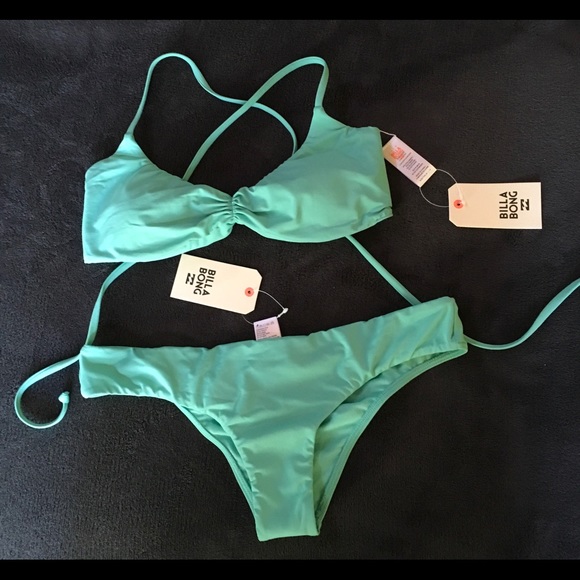 Billabong SOL searcher L NWT pool Blue - Picture 2 of 2