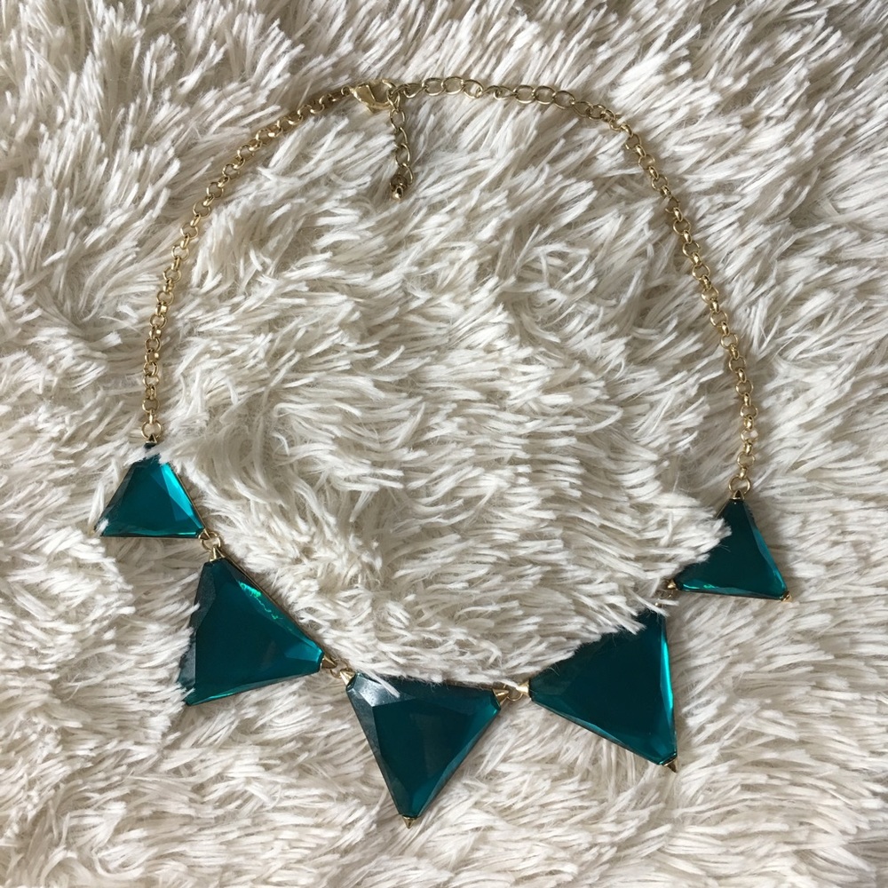 Francesca's Triangle Statement Necklace
