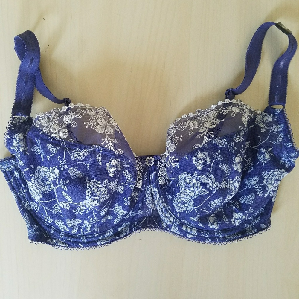 Paramour purple lace bra