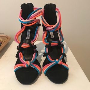 Multicolored Rope Sandals