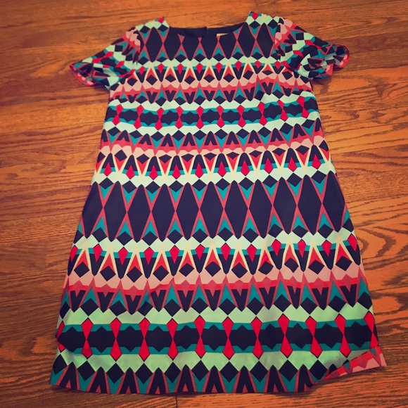 J Crew patterned dress - Picture 1 of 2