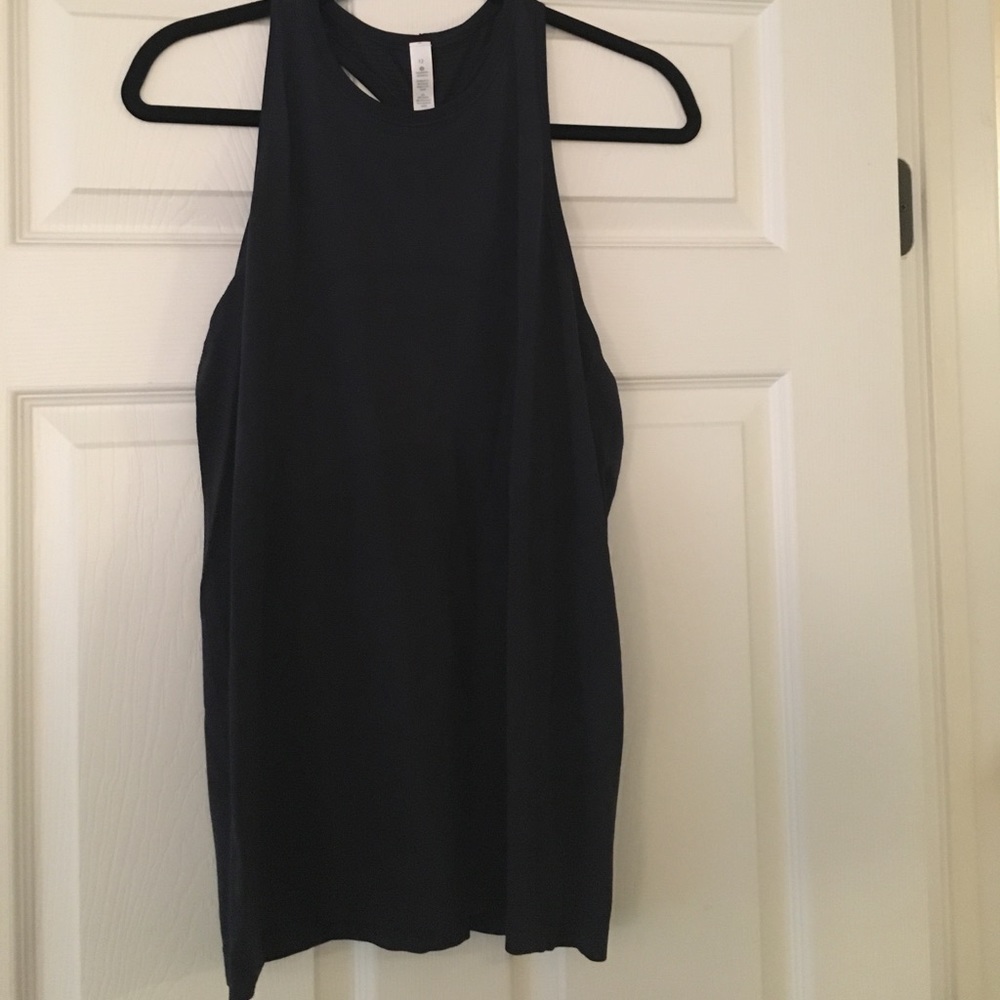 Lululemon size 12 swiftly tech t bank tank- navy